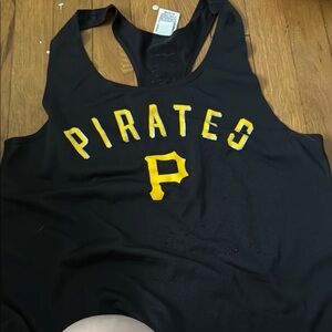 Pirates Black and Yellow Tank Top